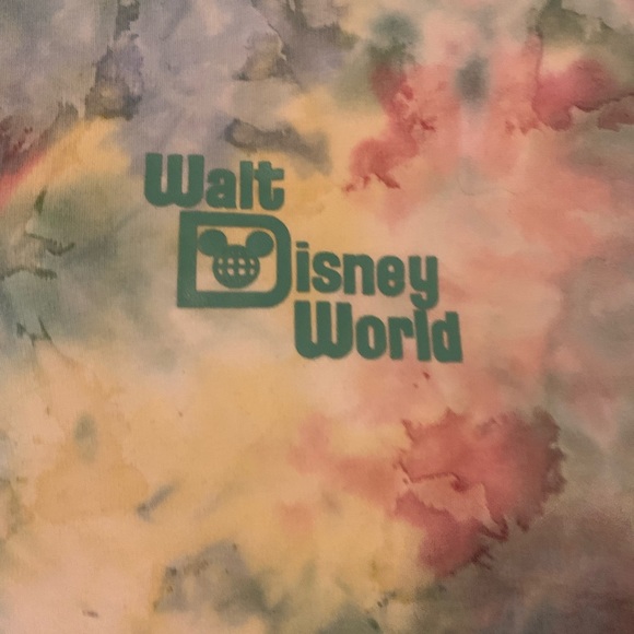 Disney World Tie dye sweatshirt medium - Picture 2 of 3